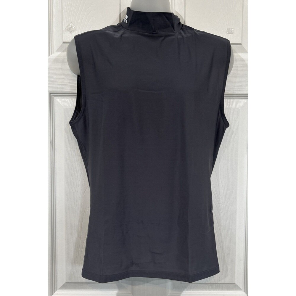 Under Armour Men’s 2XL Heat Gear Compression Sleeveless Mock Tank Gray